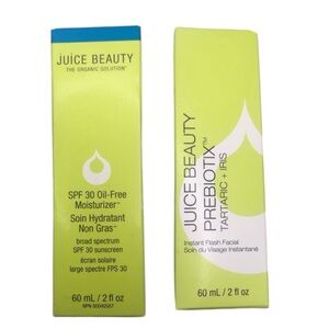 Juice Beauty 2pc | Flash Facial | SPF30 Oil Free | New